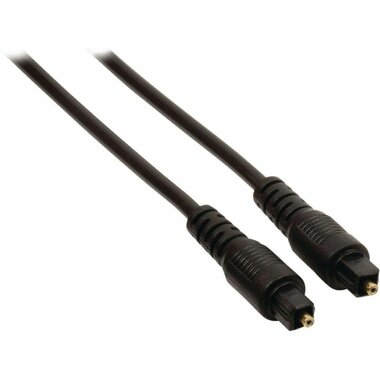 Valueline optische kabel 1 meter zwart