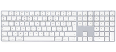 Nieuw Apple Magic Keyboard met numeriek toetsenblok (QWERTY - Draadloos)