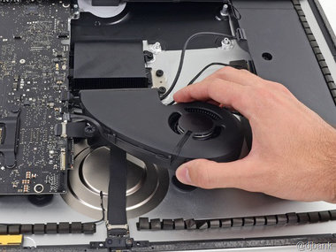 Apple iMac 21,5-inch A1418 ventilator reparatie