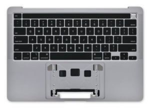 Topcase met keyboard EU / NL + Touch Bar (Space Grey) voor Apple MacBook Pro Retina 13-inch A2289 Topcase met keyboard EU / NL + Touch Bar (Space Grey) voor Apple MacBook Pro Retina 13-inch A2289