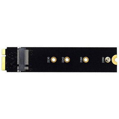 M.2 SSD adapter voor Apple MacBook Air A1465 en A1466 jaar 2012 M.2 SSD adapter voor Apple MacBook Air A1465 en A1466 jaar 2012