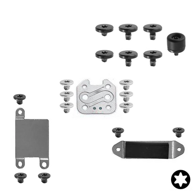 Logic Board / moederboard schroeven en afdek plaatjes voor MacBook Air 13-inch A2337 M1 Logic Board / moederboard schroeven en afdek plaatjes voor MacBook Air 13-inch A2337 M1