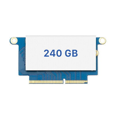 240GB SSD voor Apple MacBook Pro Retina 13-inch A1708 jaar 2016 t/m 2017 240GB SSD voor Apple MacBook Pro Retina 13-inch A1708 jaar 2016 t/m 2017