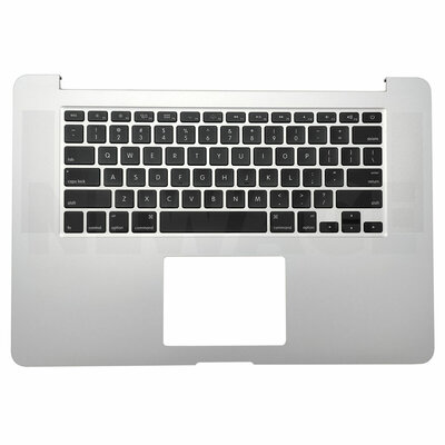 Topcase met toetsenbord US QWERTY (refurbished) voor MacBook Pro Retina 15-inch A1398 jaar 2015 Topcase met toetsenbord US QWERTY (refurbished) voor MacBook Pro Retina 15-inch A1398 jaar 2015