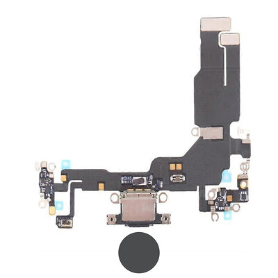 Dock connector oplaadpoort voor iPhone 15 Zwart Dock connector oplaadpoort voor iPhone 15 Zwart