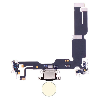 Dock connector oplaadpoort voor iPhone 15 Plus Geel Dock connector oplaadpoort voor iPhone 15 Plus Geel