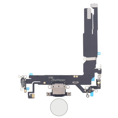 Dock connector oplaadpoort voor iPhone 16 Wit