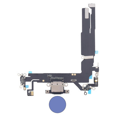 Dock connector oplaadpoort voor iPhone 16 Ultramarijn (Blauw)