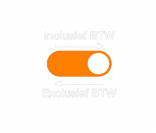 Nieuw, een BTW-toggle! Nieuw, een BTW-toggle!